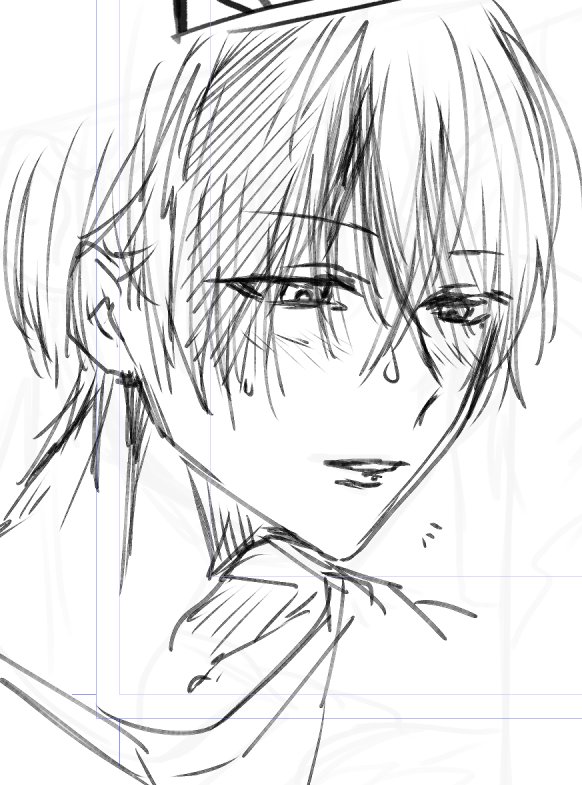xcgKcf's tweet image. 手癖　4枚目くらいが描きやすい