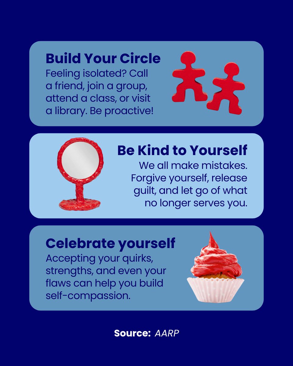 NHCOA's tweet photo. #Aging101 | Living #alone can present challenges such as accessing care and staying socially connected. But it can also be an opportunity for reflection and taking ownership of how we want to age.👤
Explore these tips on how to approach #aging alone with clarity and strength.💡 https://t.co/BFGh6UCUnU