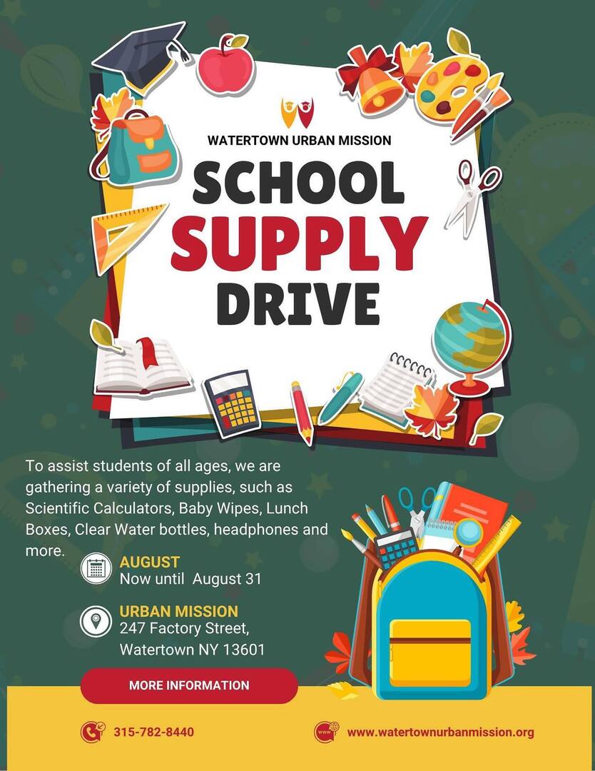 StageNotesWatn's tweet image. 178 school supplies are headed to The Watertown Urban Mission to help with their annual school supply drive. Thanks for everyone who donated at our performances this weekend. 
Performance with a purpose. 🩷 instagr.am/p/DMp5URzMqR1/