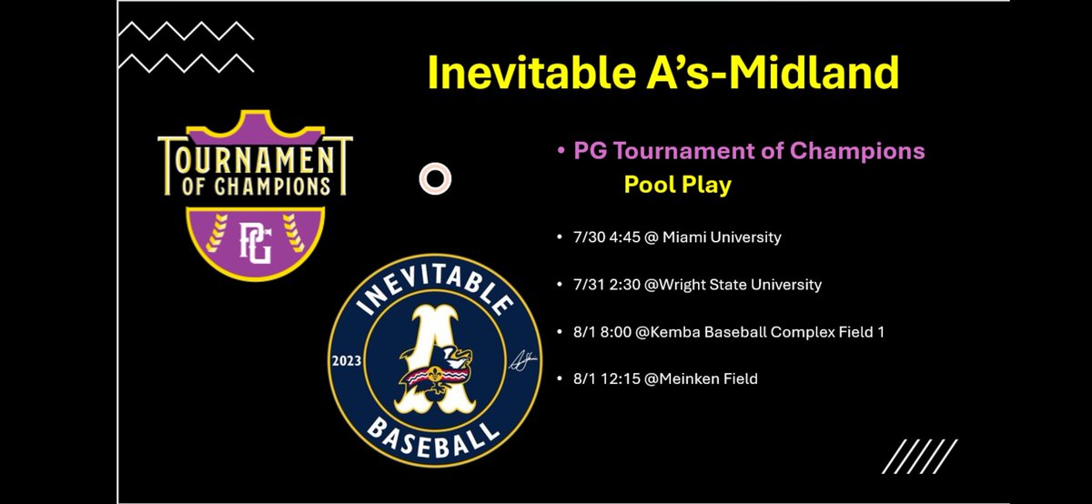 Landon Swebilius (@lswebilius24) on Twitter photo Last weekend of the summer. You'll find me behind home all weekend.
<a href="/CoachMSmith7/">Coach Mickey Smith</a> <a href="/ILAthletics2026/">Inevitable As 17u Midland</a> <a href="/NickHerrinsAs/">Inevitable A’s</a> <a href="/IUKBaseball/">IU Kokomo Baseball</a> <a href="/Iu_ColumbusBSB/">IU Columbus Baseball</a> <a href="/WSURaidergang/">Wright State Baseball</a> <a href="/PHS__Baseball/">PHS Baseball</a> Last weekend of the summer. You'll find me behind home all weekend.
<a href="/CoachMSmith7/">Coach Mickey Smith</a> <a href="/ILAthletics2026/">Inevitable As 17u Midland</a> <a href="/NickHerrinsAs/">Inevitable A’s</a> <a href="/IUKBaseball/">IU Kokomo Baseball</a> <a href="/Iu_ColumbusBSB/">IU Columbus Baseball</a> <a href="/WSURaidergang/">Wright State Baseball</a> <a href="/PHS__Baseball/">PHS Baseball</a>
