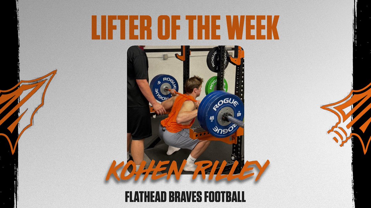 Lifter of the week last week was KOHEN RILLEY! He was throwing the weight around. #WinTheDay
