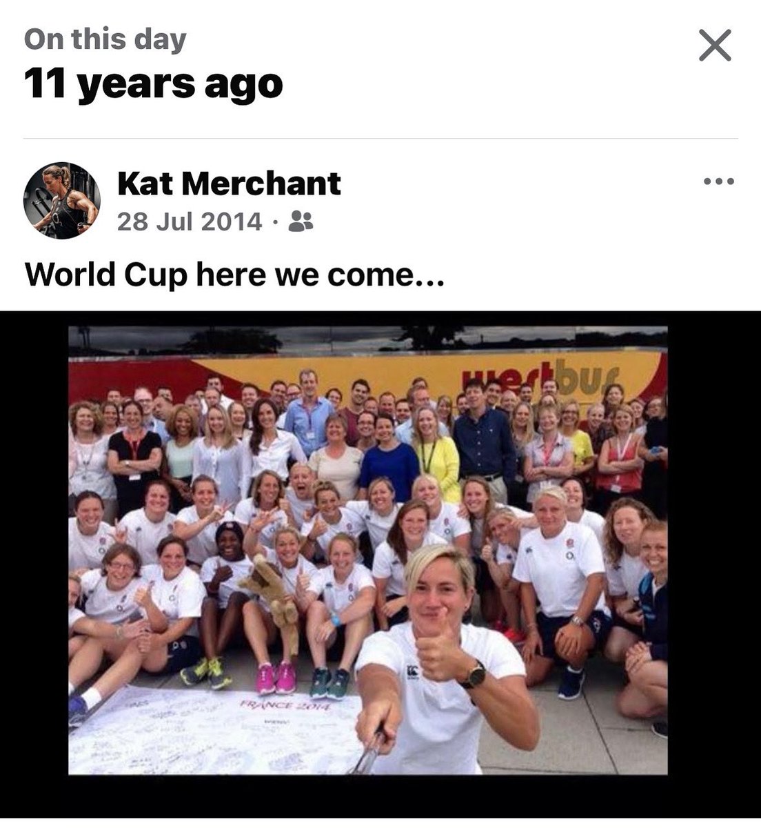 11 years ago we set off on our World Cup journey...

Full of hopes/ excitement and expectation.

Feels like yesterday 🌹🏴󠁧󠁢󠁥󠁮󠁧󠁿

#redroses #worldcup