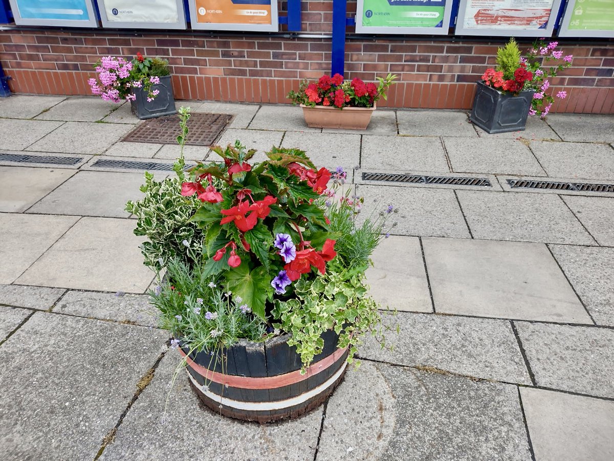 Crewe-Manchester CRP (@c2mcrp) on Twitter photo A huge shout out to <a href="/WilmslowInBloom/">Wilmslow In Bloom</a> for the stunning new planters now brightening up Wilmslow Station. They've brought a splash of colour and joy to our journeys — we hope they brighten yours too! 🌼🌺
Next time you're passing through, take a moment to enjoy the view. A huge shout out to <a href="/WilmslowInBloom/">Wilmslow In Bloom</a> for the stunning new planters now brightening up Wilmslow Station. They've brought a splash of colour and joy to our journeys — we hope they brighten yours too! 🌼🌺
Next time you're passing through, take a moment to enjoy the view.