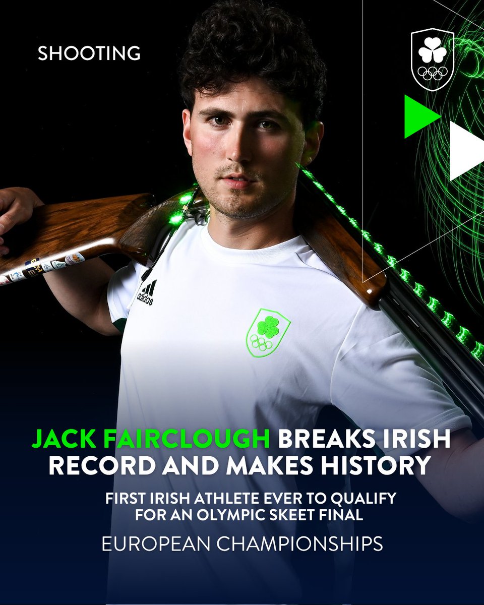 ✍️ 𝑰𝑵 𝑻𝑯𝑬 𝑵𝑬𝑾𝑺 💥

🥇 Gearóid McDaid claimed Ireland’s first-ever European surfing gold medal
🥇 Kate O’Connor broke the Irish heptathlon record to win a World University Games gold medal
🥈 Nicola Tuthill wins a silver medal in the hammer throw at World University Games