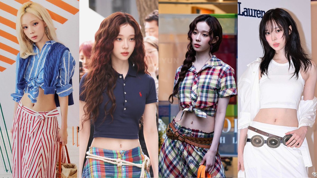 lisamjeong's tweet image. love how PRL never hide her abs and give the outfits thats so her coded