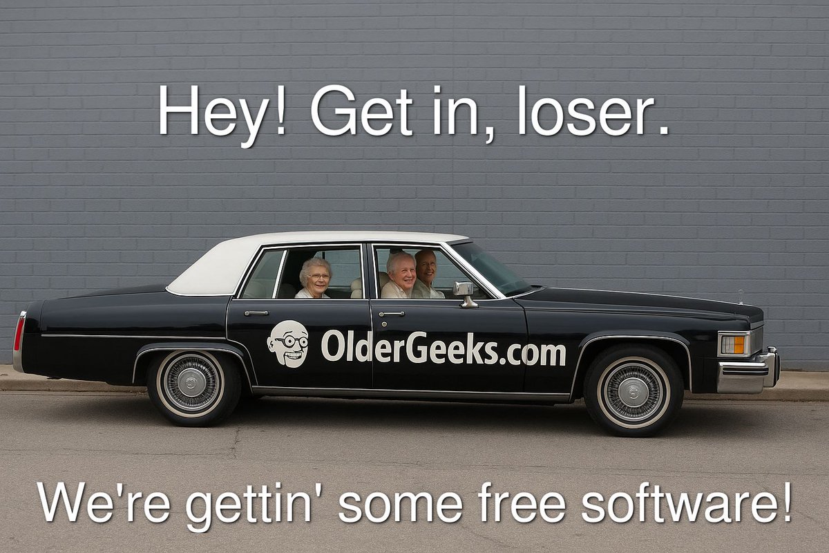 GeekOnTheLoose's tweet image. OlderGeeks.com
no ads - no crapware - no b.s.
#software #opensource #Freeware
