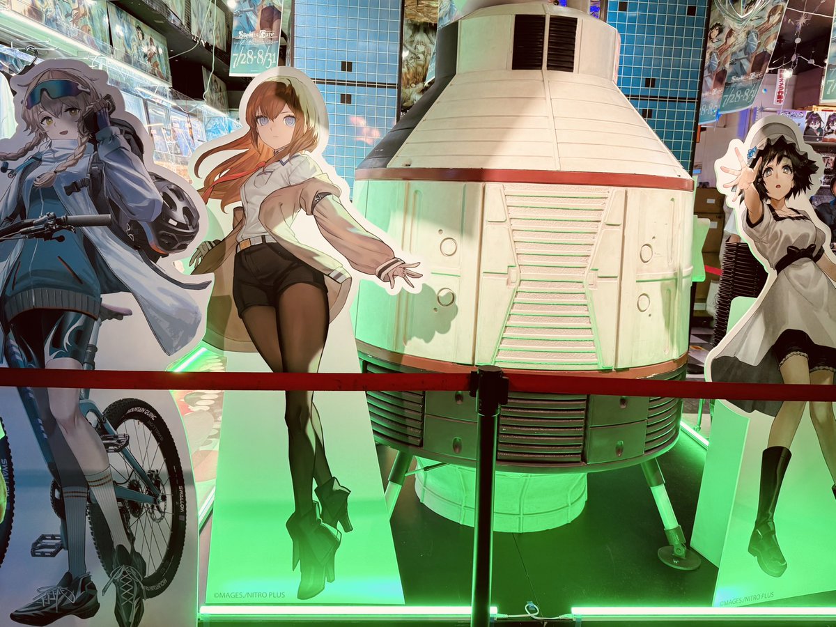 mochizuki_eri's tweet image. 今日は朝から秋葉原へ☀️

#シュタゲの日