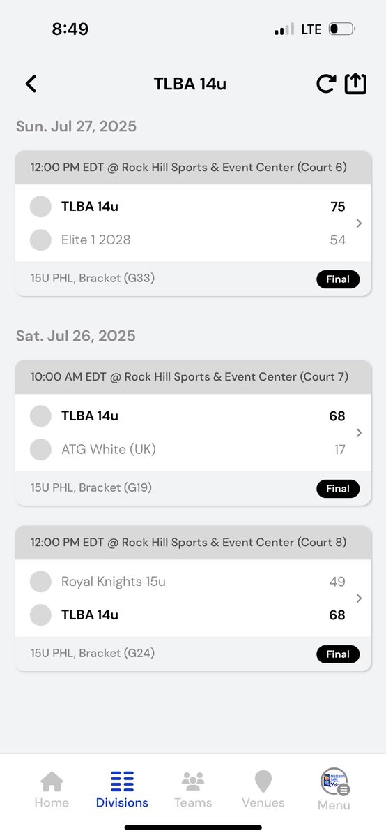 Malik Gaffney (@mgaffney13) on Twitter photo Dominate weekend for <a href="/tlbanational/">TLBA</a> 2029/14U group playing up in 2028/15U this weekend <a href="/Phenom_Hoops/">Phenom Hoop Report</a> League Finals! We didn’t compete on the winner’s bracket side but we did go 3-0 with a 30+ point average margin of victory. #PHLFinals
Grant Pursley - 17 PPG <a href="/GrantPursley/">Grant Pursley</a> Dominate weekend for <a href="/tlbanational/">TLBA</a> 2029/14U group playing up in 2028/15U this weekend <a href="/Phenom_Hoops/">Phenom Hoop Report</a> League Finals! We didn’t compete on the winner’s bracket side but we did go 3-0 with a 30+ point average margin of victory. #PHLFinals
Grant Pursley - 17 PPG <a href="/GrantPursley/">Grant Pursley</a>