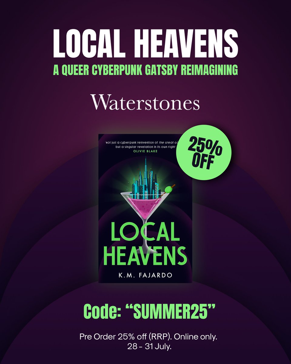km_fajardo's tweet image. π¬π§ LOCAL HEAVENS UK edition is currently *25% off* until July 31st when you pre 0rder at Waterstones online!
you can submit your receipts for the pre0rder campaign β 1st come, 1st serve (for the UK edition). full details at the π in my b!0 π