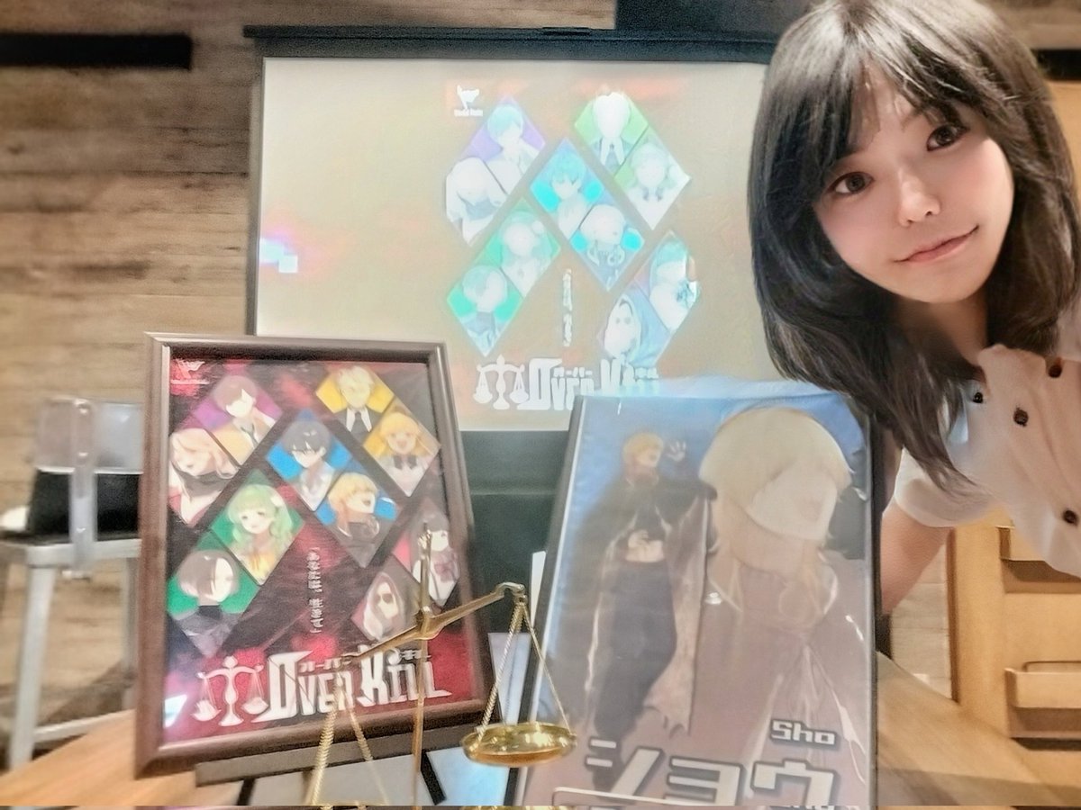 columna_alb0215's tweet image. 『Over Kill』ショウで演ってきたよ‼️普段やらないキャラのストプレ最高に楽しいっ😆観戦も行きたい‼️
まっ、俺っち死神だからよ✨相方のハヤトぶっ殺しちまったわ🤣悪りぃ、悪りぃ🤪デスゲームだし、こういう事もあるわなっ👍
楽しすぎたから、140字じゃ足りないっ🤣
#オバキル
#フーダニット大阪