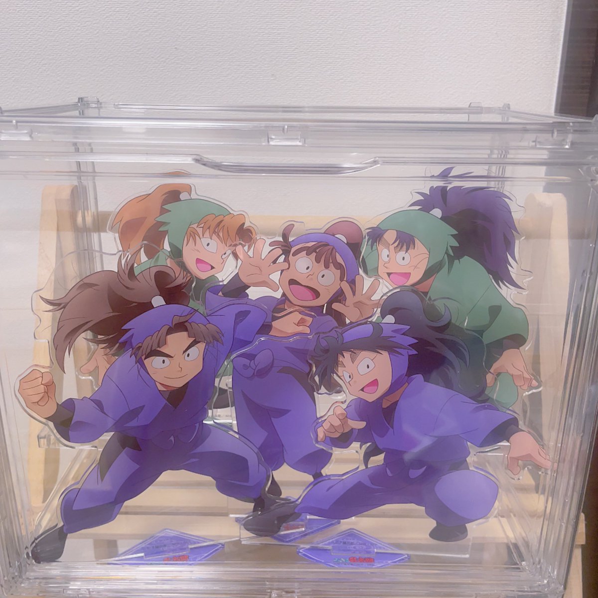 1uriu10's tweet image. みかさんからプリキュアみたいな感じとのお声をいただきましたので、今日から君たちは忍キュア5です🥷