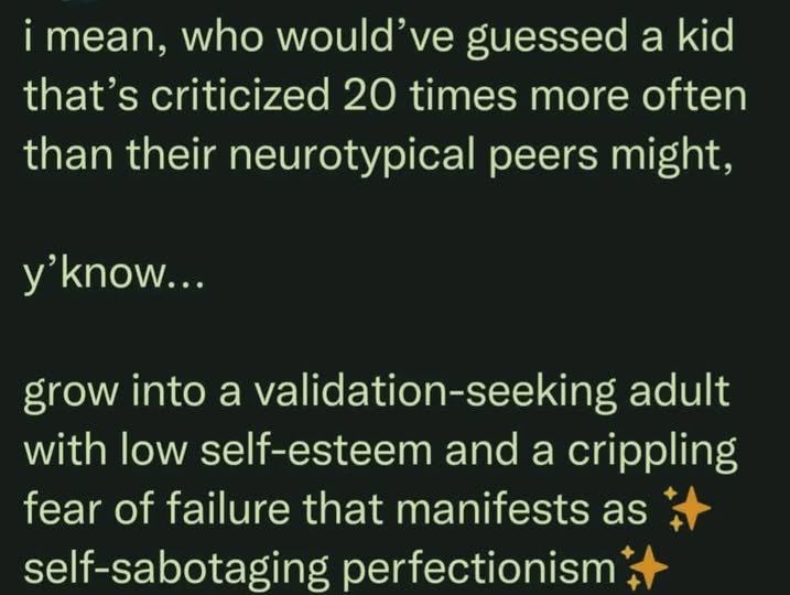 No Nonsense Neurodivergent (@nononsensend) on Twitter photo 