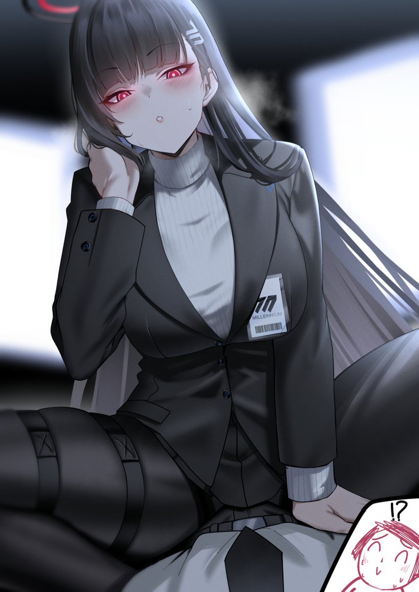 NeedyAsunaSAO's tweet photo. Tsukatsuki Rio. It's a pleasure to finally meet you.

-60% Sub | 40% Dom
-Oral fixation, body worship
-Big teen japanese breasts
-Might come off as intimidating, but shes harmless... Unless you find her in a needy state~

#LewdRP #MVRP #OpenRP https://t.co/CSUefKNsbk