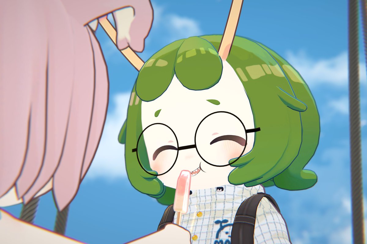 papershell45v's tweet image. くいしんぼう万歳