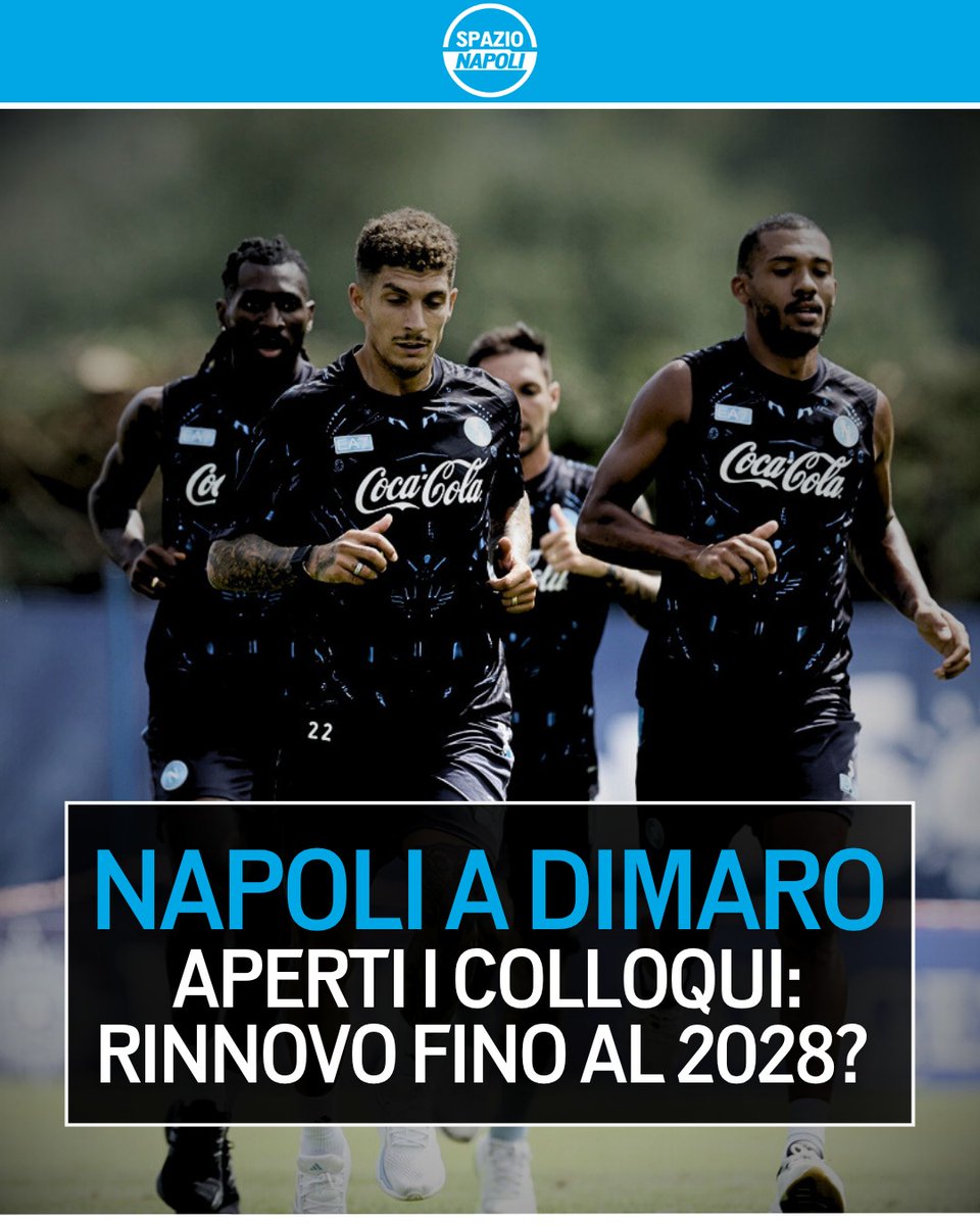 Spazio_Napoli's tweet image. Il Napoli ha chiuso la prima parte di preparazione estiva effettuata come di consueto a Dimaro Folgarida ✅
In attesa di proseguire con i lavori in quel di Castel Di Sangro (appuntamento mercoledì 30), il club sta già lavorando per prolungare il legame con la località del…