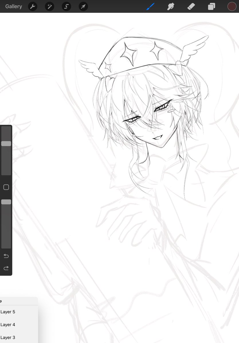 SlLENTSNIPER's tweet image. Didn’t know ppl liked my artstyle that much 🥹
Anyway human loveshot dussekar W.I.P
#dussekar #loveshot #wip #forsaken #art #fanart #dussek