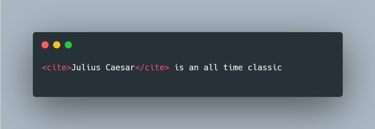 manish_virgat's tweet image. 8. &lt;cite&gt;
Used to reference a creative work (book, article, etc.).
📚Good for SEO &amp; semantics.
#HTMLTags #SemanticHTML