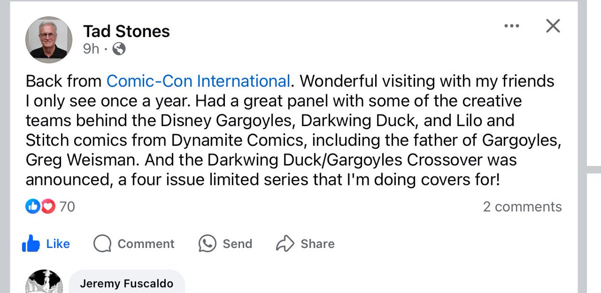 GargoyleGlimmer's tweet image. The Terror that Flaps in the Night is going to meet the Defenders of the Night!!!! #Gargoyles #DarkwingDuck #DynamiteComics