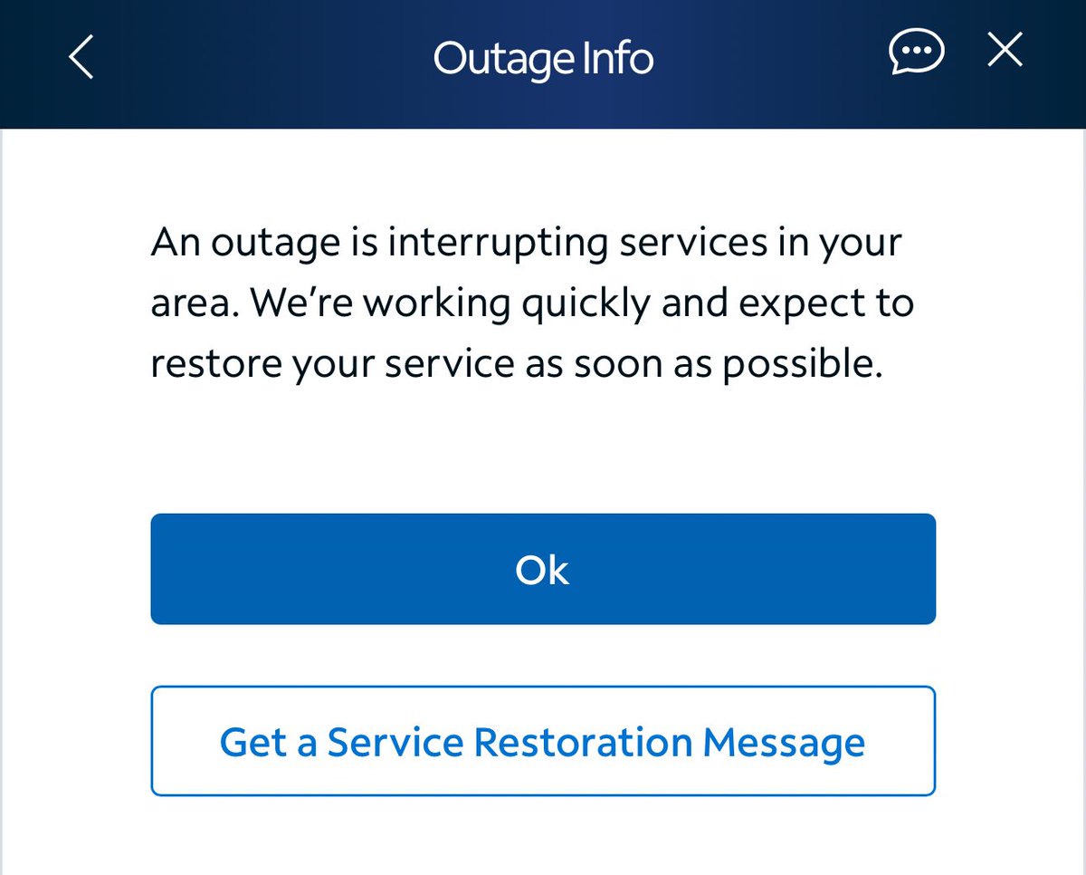 JdotMurray's tweet image. Spectrum stay with an outage. SMH