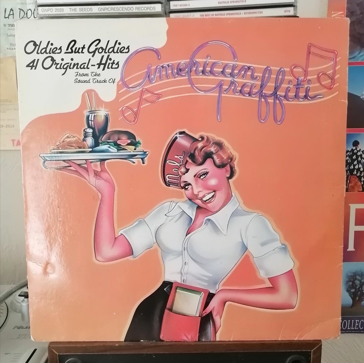 ColinW83's tweet image. Afternoon vinyl listen.
#americangraffitisoundtrack #americangraffiti