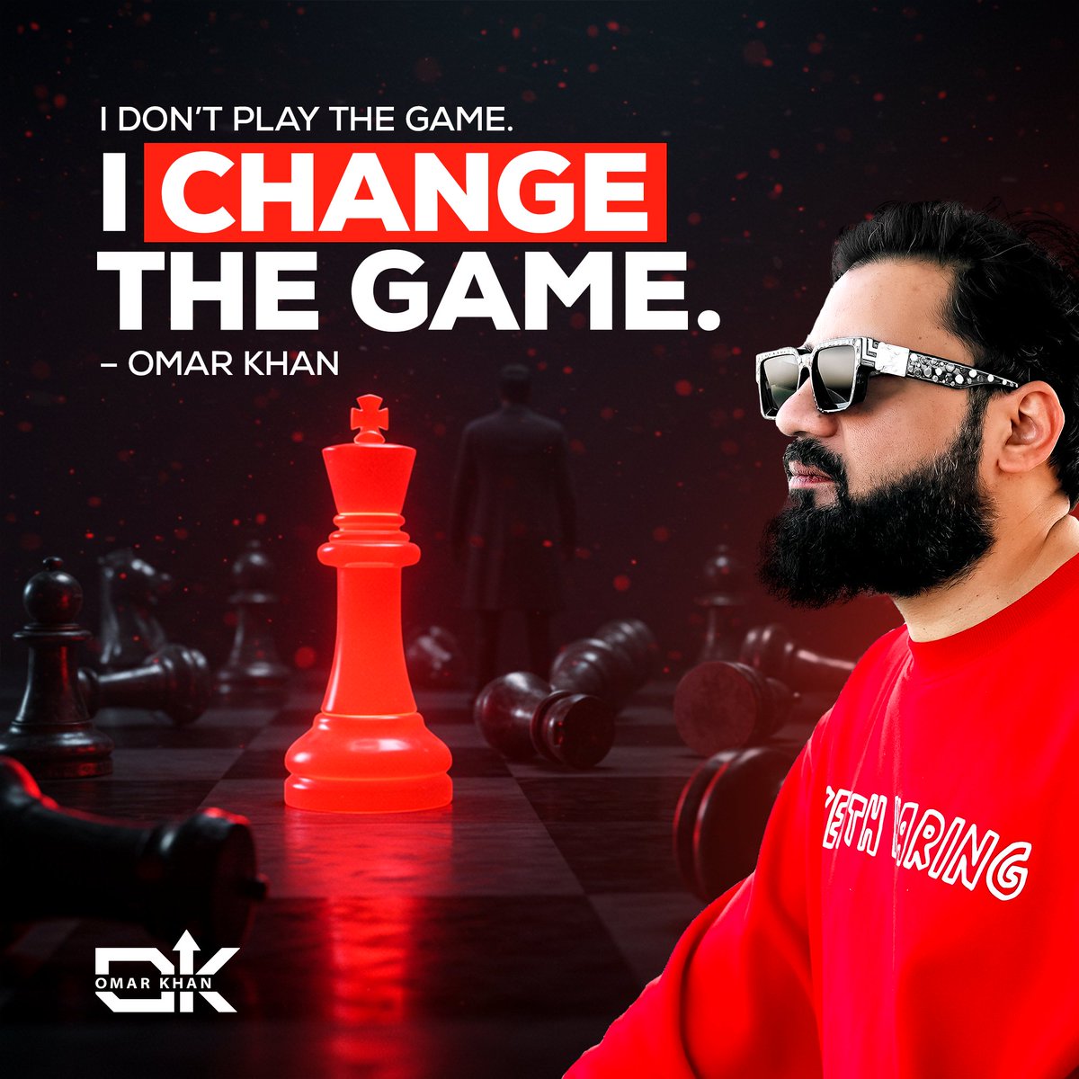 “I don’t play the game. I change the game.”

Some watch the scoreboard.
Others become the reason it exists. 🔥

This isn’t about fitting in —
It’s about flipping the system and making your own rules.

#Cryptoguru #OmarkhanOk #Cryptocommunity #OmarKhan