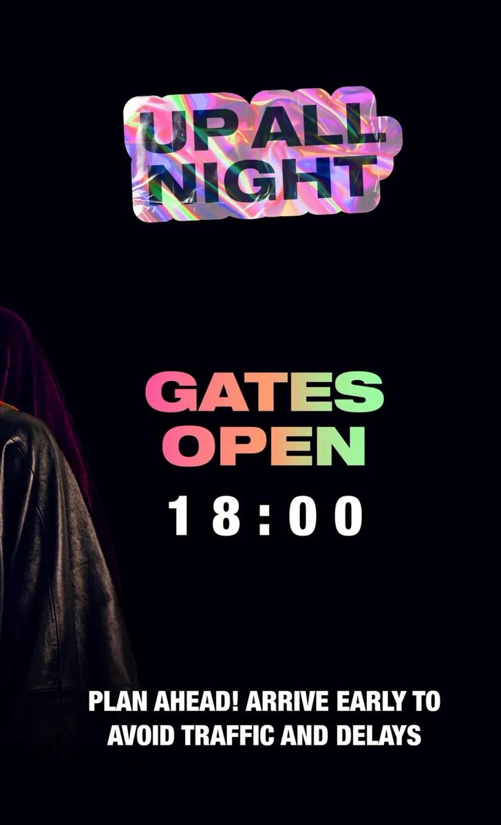 JLotickets's tweet image. Information ahead of tomorrow’s show in Abu Dhabi for UP ALL NIGHT💖