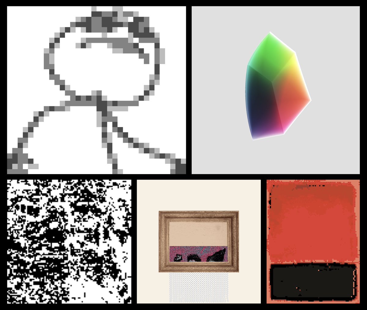 - Fuckyea by <a href="/iRyanBell/">Ryan Bell</a>
- Screensaver by <a href="/Hanrgb/">Han</a>
- SNOW CRASH 1/1 by <a href="/thecryptobushi/">Bushi</a>
- KnownDestination by <a href="/0xdiid/">diid</a>
- Rothko on Pennies by <a href="/YigitDuman/">Yigit Duman</a>

These 1/1 masterpieces of fully on-chain artistic expression are now finally united. 

Still a few more I’m aiming for, though.