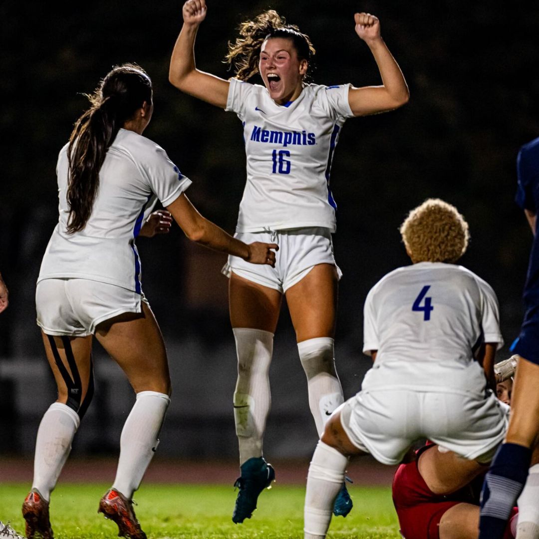 This #NationalSoccerDay, we celebrate the hustle, heart, and hard work of our @memphiswsoccer team. ⚽  Here’s to the goals scored, the grit shown, and the passion that powers every play. Ⓜ️ 

#901Women #UofM #GoTigersGo #UniversityofMemphis #UniversityofMemphisWomensAthletics