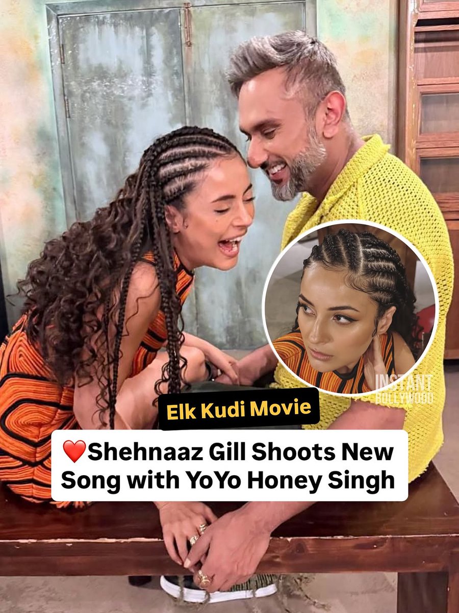Cinecrik's tweet image. Shehnaaz who? Oh, just the queen of surprises! 👑
New day, new vibe—and possibly a new banger on the way with @asliyoyo? 👀🔥
Stay tuned, the glam and groove are getting real!
#ShehnaazGill #YoYoHoneySingh #ShehnaazGallery #Shehnaazians #BollywoodBuzz #CollabAlert
#shehnaazgill