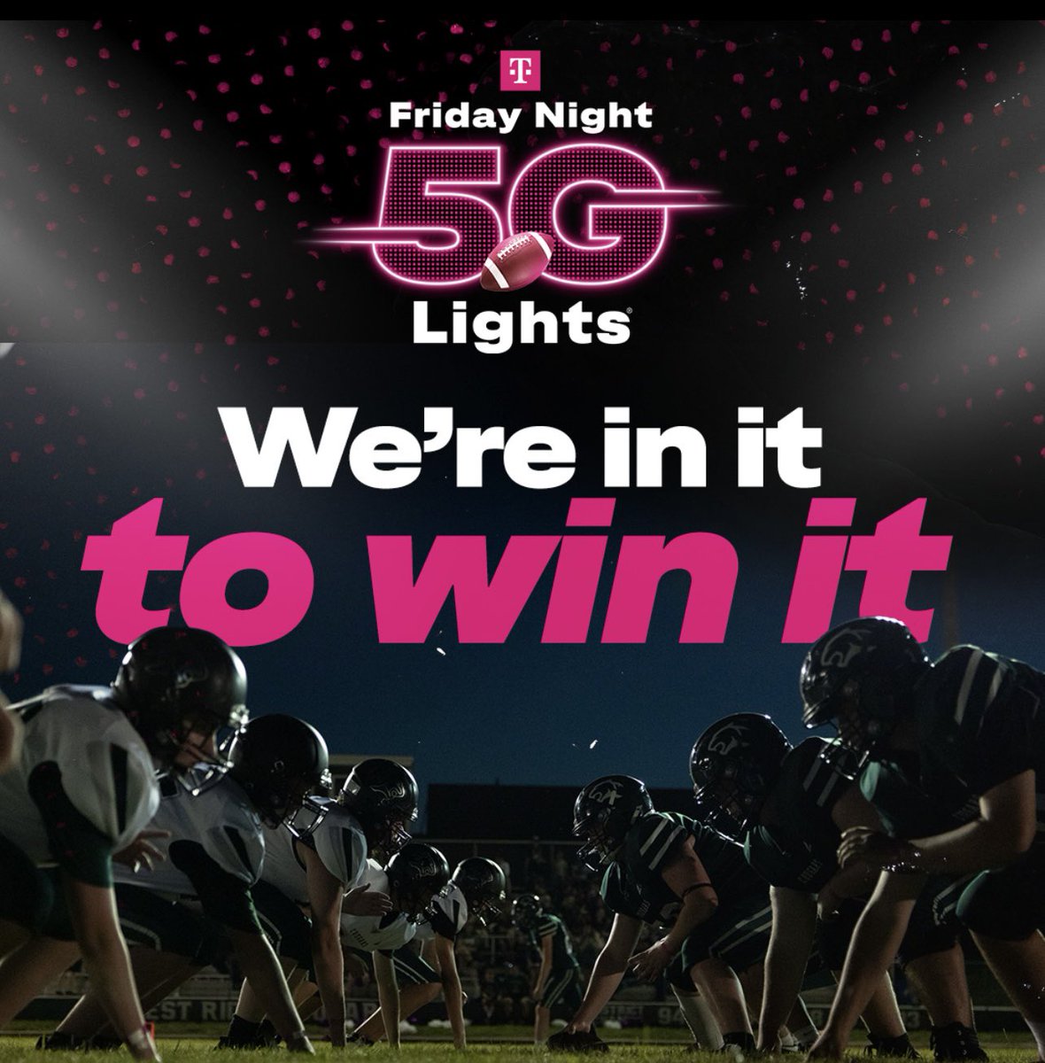 EhighAthletics's tweet photo. 🏈 We’ve officially entered the T-Mobile #FridayNight5GLights Contest! Let’s show the nation what Spartan Pride looks like! 💪

Help us win by liking, sharing, and showing your support!
#FN5GL #Sweepstakes @TMobile https://t.co/NmuGXt5WHA
