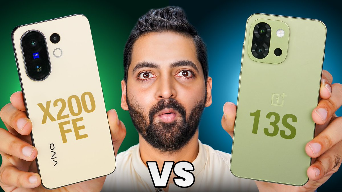 AmreliaRuhez's tweet image. Confusion Clear🫡 : vivo X200 FE Vs OnePlus 13s | Full Comparison !
Watch Full Video Here :youtu.be/ct1U1IXHiD0