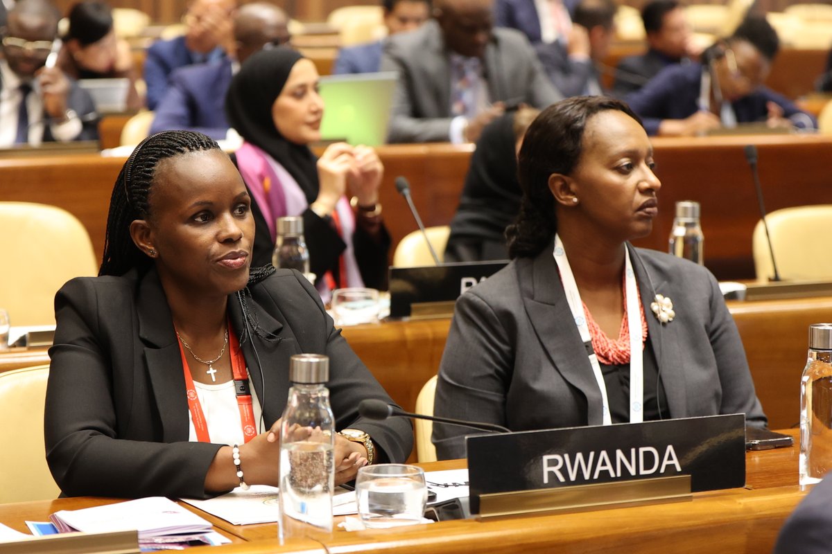 Rwanda Parliament (@rwandaparliamnt) on Twitter photo Deputy Speaker <a href="/BelineUwineza/">Uwineza Beline</a> highlighted Rwanda's efforts to address gender inequality exacerbated by climate change.
"Rwanda has integrated gender equality into climate policies. Our National Strategy for Transformation (NST-2) and Green Growth and Climate Resilience Strategy Deputy Speaker <a href="/BelineUwineza/">Uwineza Beline</a> highlighted Rwanda's efforts to address gender inequality exacerbated by climate change.
"Rwanda has integrated gender equality into climate policies. Our National Strategy for Transformation (NST-2) and Green Growth and Climate Resilience Strategy
