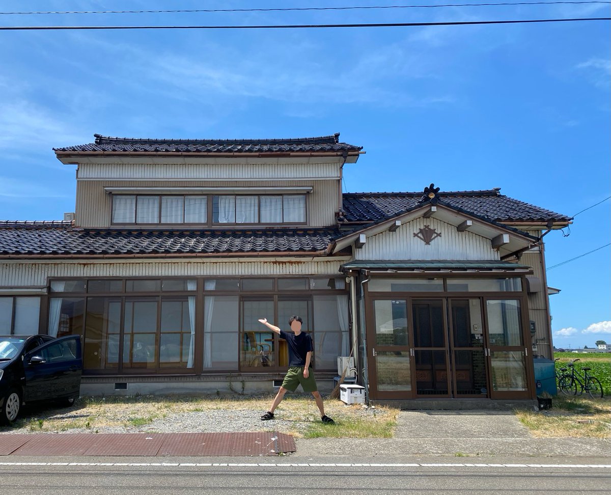 mt_fjs's tweet image. 富山県は朝日町でなつめさんが営む民泊たなごころに行ってきた〜！

本当に楽しくて、全てが良く…何度も「良いっっ！」となつめさんに話し「良い！？！？」とわろてもらい楽しかった

なつめさんと沢山話し、山海川田んぼ町内太陽全てを浴びた!

本当にここ何年かで1番充実した2日間だった

@sauntm