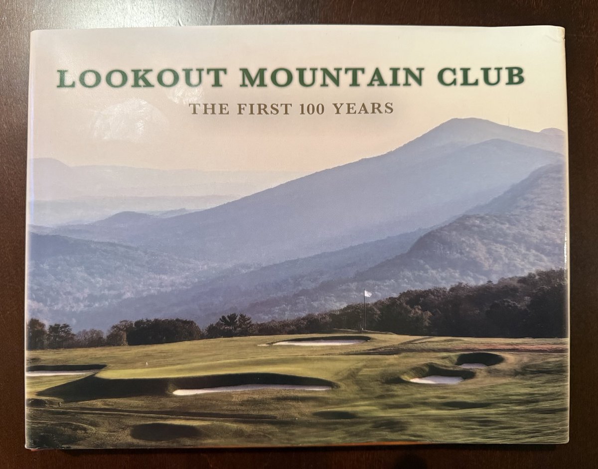 I’m excited for our new book on Lookout Mountain to be released next month. The story of building the “Raynor on a mountain” is one of the most unique in golf history.