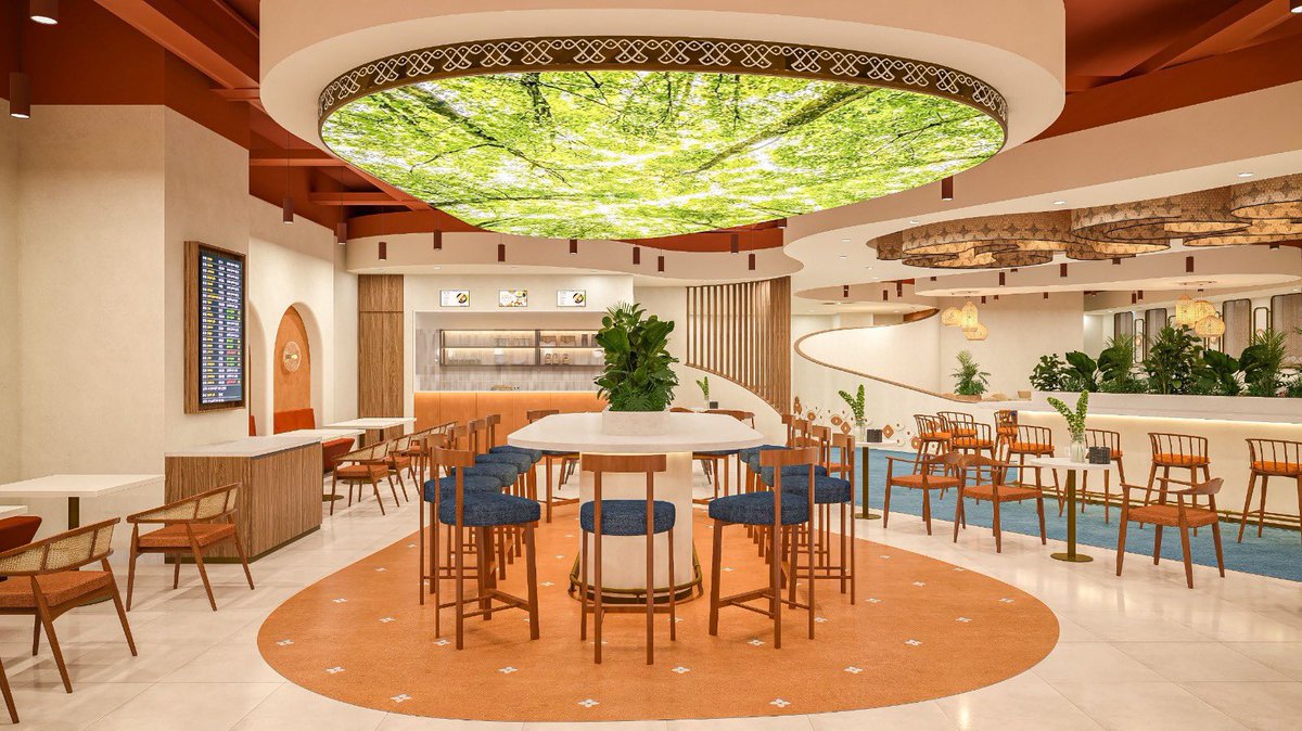 Updatestrichy2's tweet image. The Bangaluru Airport services limited annonced opening of O’Vetra Lounge in Trichy Airport 👏
♦️ International Lounge Size - 6640 sqft - 150 Pax capacity
♦️ Domestic Lounge Size - 4843 Sqft - 107 Pax
#Trichy #Lounge #TRZ #Travel