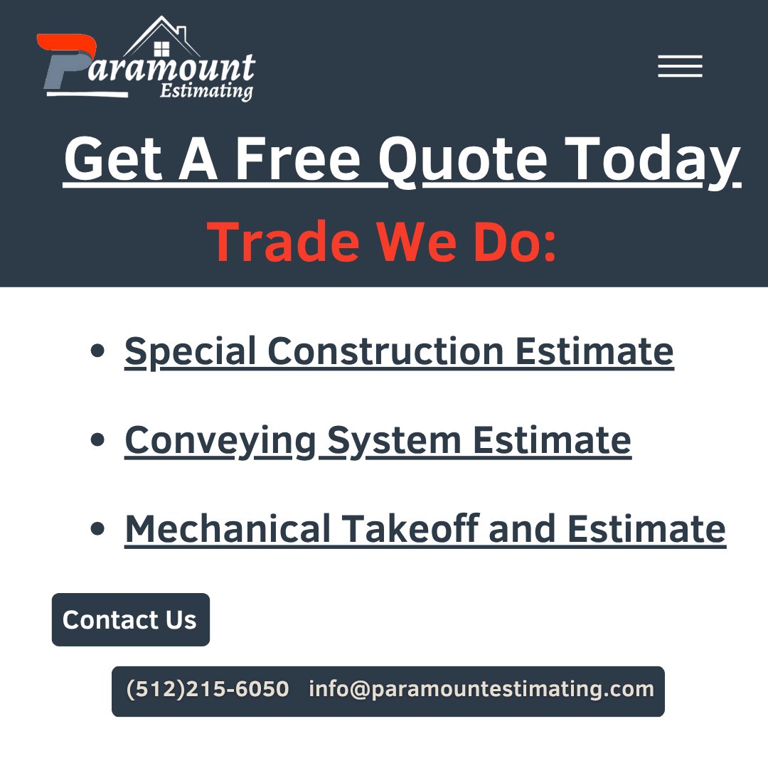 Paramount Estimating (@ParaEstimating) / Posts / X