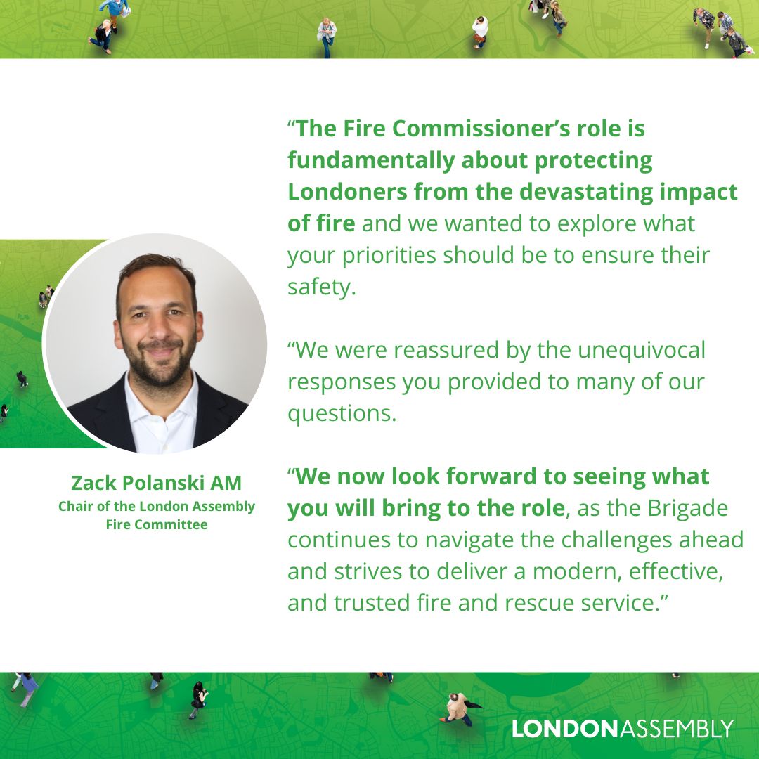LondonAssembly's tweet image. #AssemblyFire has written to the new London Fire Commissioner about his priorities and made 3 recommendations to help in delivering a modern and effective fire and rescue service. Find out more: london.gov.uk/who-we-are/wha…
