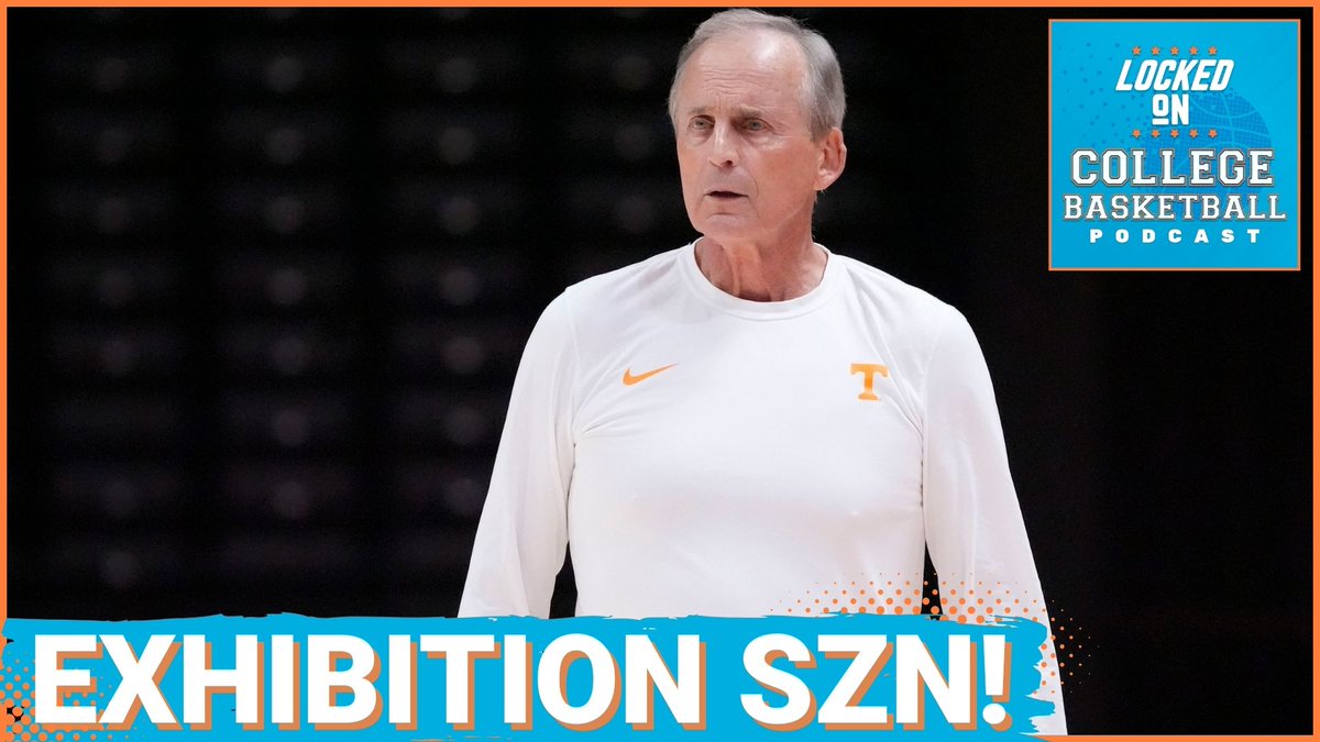 Today's episode LIVE at 11am ET on YouTube!

Join <a href="/isaacschade/">Isaac Schade</a> to discuss:

🏀Exhibition SZN is CRAZY - added over the weekend: Duke at Tennessee
🏀Boogie Fland on the shelf for a bit
🏀Bill Self out of hospital...but is he okay?

LINK
📺:youtube.com/live/BsNVsrUNk…

#LockedOn