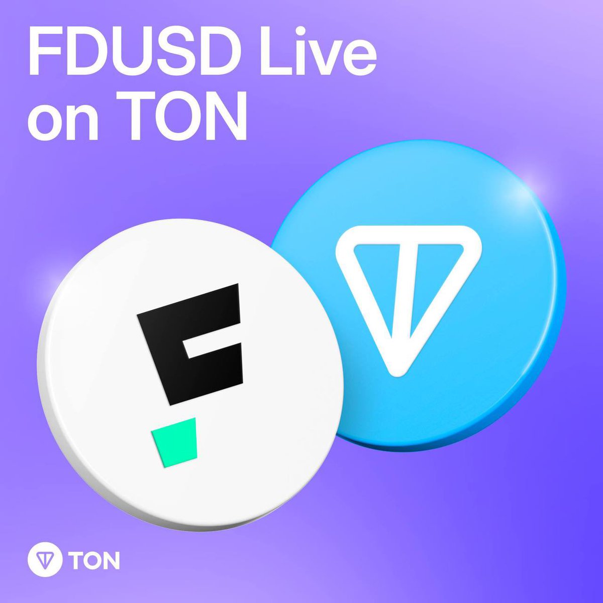 altaaf_ML_'s tweet image. 📣 FDUSD Now Live on TON Blockchain!

First Digital Group has officially launched native FDUSD on The Open Network (TON), bringing stable digital payments to Telegram&apos;s 1B+ user ecosystem.

‼️ Why It Matters:

✅ FDUSD expands to TON, enabling low-cost, high-performance…