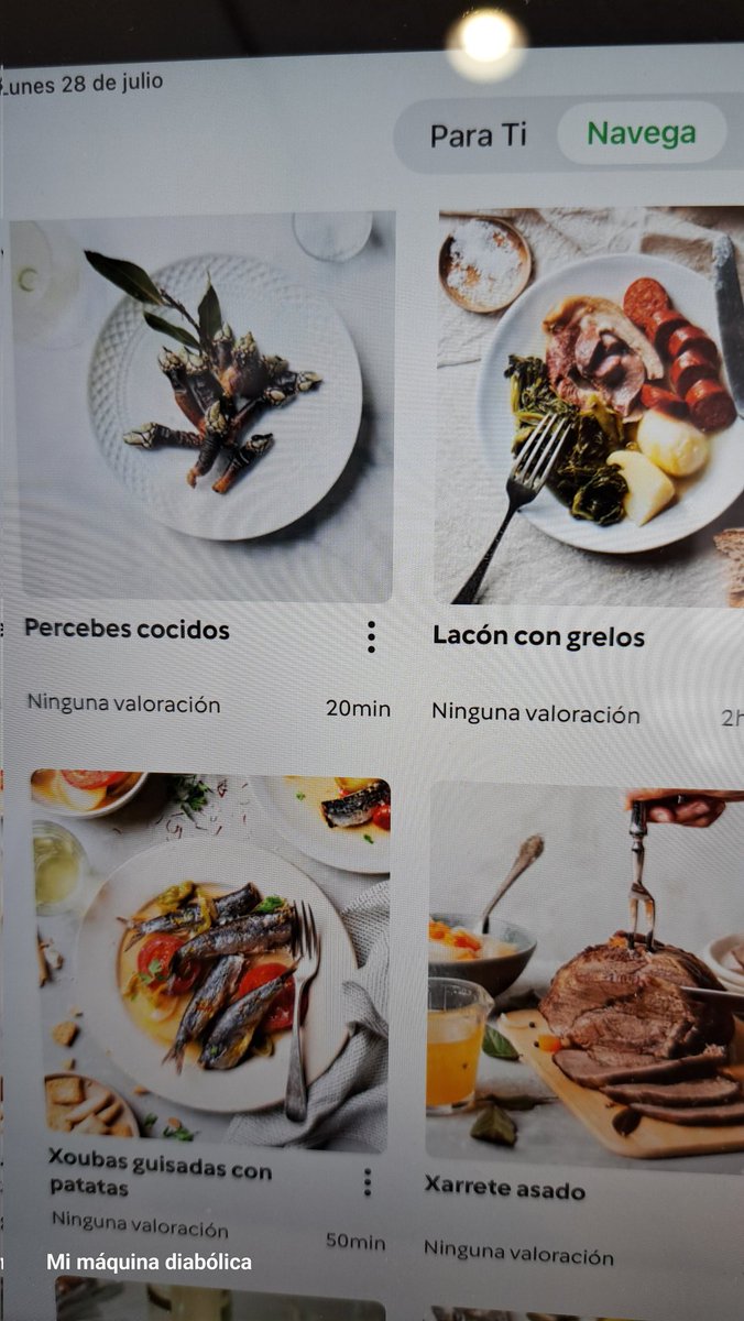 Cosas de gallegos y thermomix