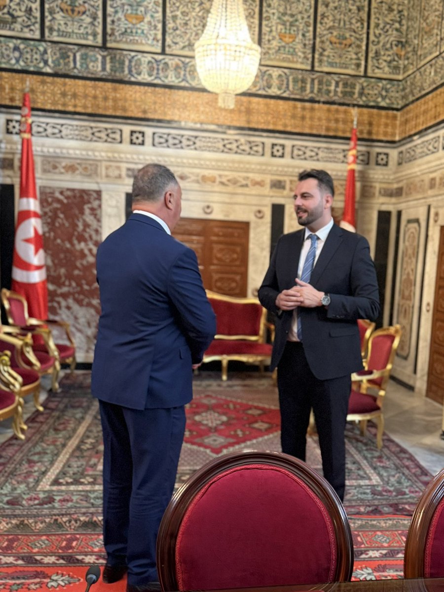 BlairyEmmanuel's tweet image. Ce déplacement parlementaire se clôture par la visite du Parlement Tunisien, haut lieu de mémoire et d’Histoire où bat la démocratie. De Carthage à la République, en passant par l’Empire Romain, ce pays regorge d’une richesse patrimoniale incroyable. 🇫🇷 🇹🇳
