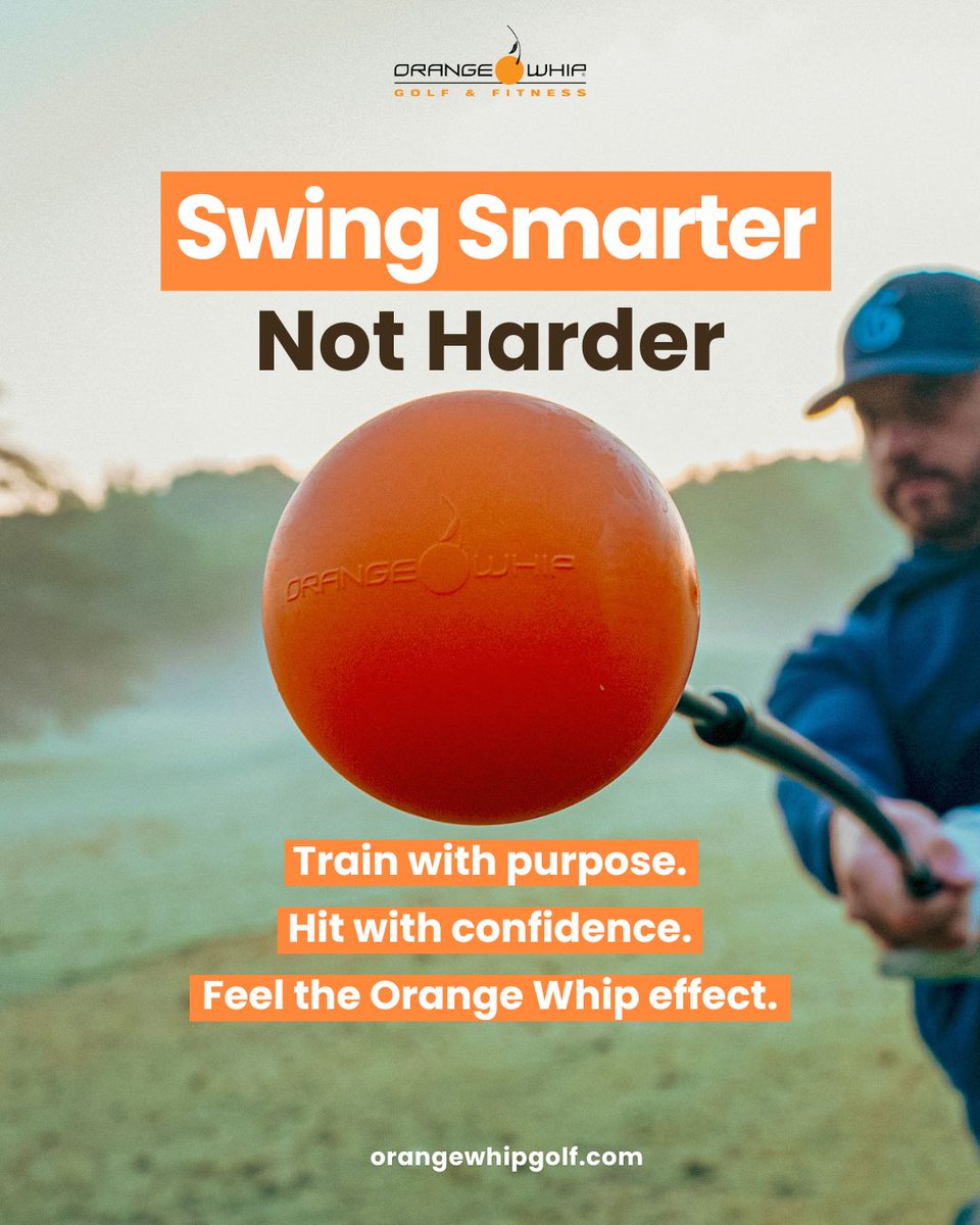 OrangeWhipGolf's tweet image. Elevate your golf game with ease! The Orange Whip Trainer helps you perfect your swing effortlessly, so you can play smarter, not harder. 🏌️‍♂️🍊 #SwingSmart #OrangeWhipTrainer

orangewhiptrainer.com