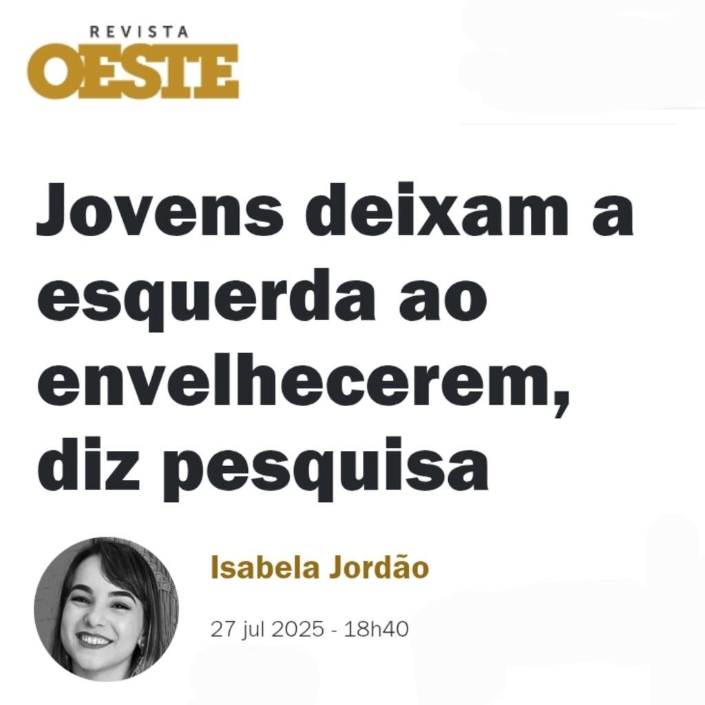 DanilodeDireita's tweet image. Pergunta ❓ vocês sabem porque a esquerda sempre foi popular entre os jovens e o porquê os adultos a abandonam?