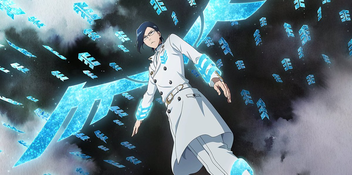 Mellizard's tweet image. He&apos;s just so 😍💙🤍 #Bleach #BleachBraveSouls