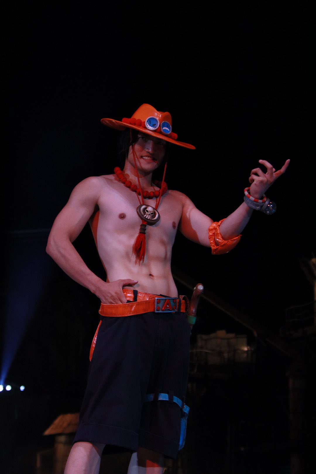 ユニバーサルスタジオ USJ ONE PIECE エース　ベルト　コスプレ あんな(*´∇｀*) (@anna_usj10) / X