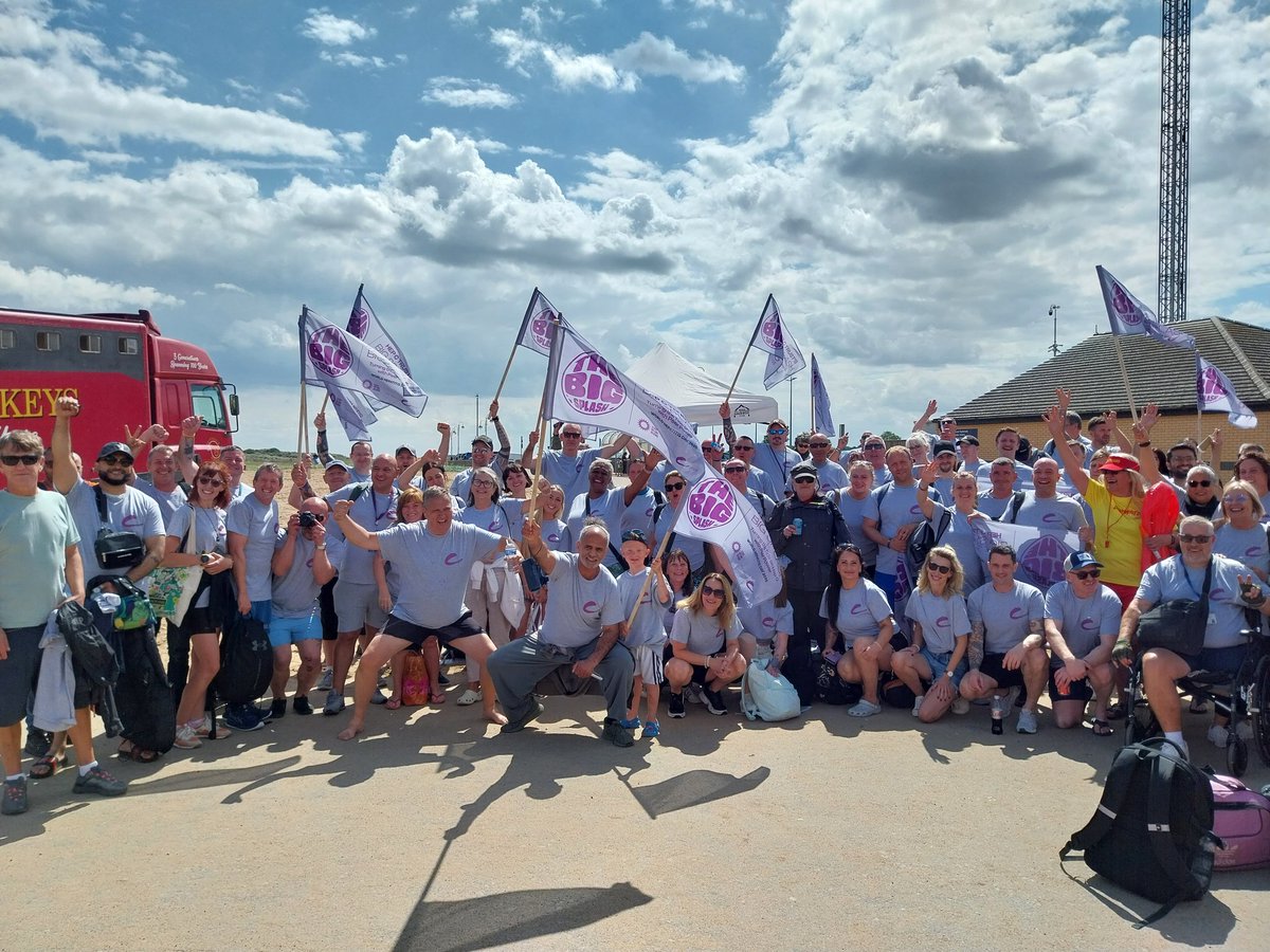 HepatitisCTrust's tweet image. A great shot of everyone just before heading down to the beach for the Big Splash.
More photos coming shortly!