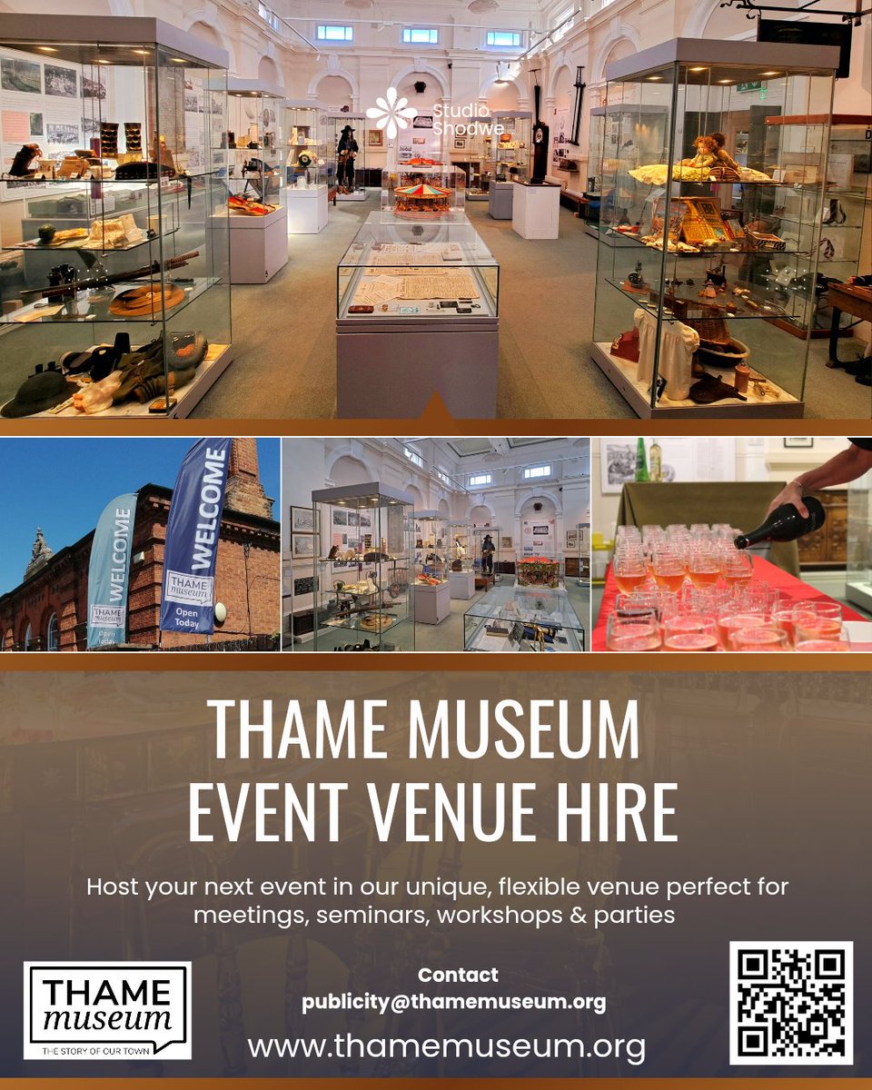 Thame Museum (@museumthame) on Twitter photo 🏛Thame Museum is a unique venue which is available for hire for meetings, seminars, workshops, local club meet ups, receptions, parties, evening events.
🏛Please visit our website for further details or contact us at publicity@thamemuseum.org
#thamemuseum 🏛Thame Museum is a unique venue which is available for hire for meetings, seminars, workshops, local club meet ups, receptions, parties, evening events.
🏛Please visit our website for further details or contact us at publicity@thamemuseum.org
#thamemuseum