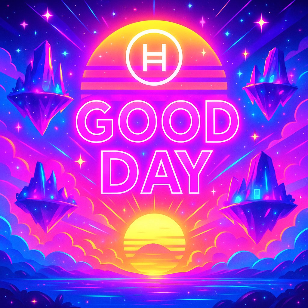 Good Morning HBARbarians

Monday has come and so the grind continues. We can start of by saying, damm $HBAR is flying🚀

The Sniper Mint on <a href="/SentX_io/">SentX</a> Wednesday 30th July is stil on! Time will be revealed later today. From the Demonverse we all wish you a amazing Monday!