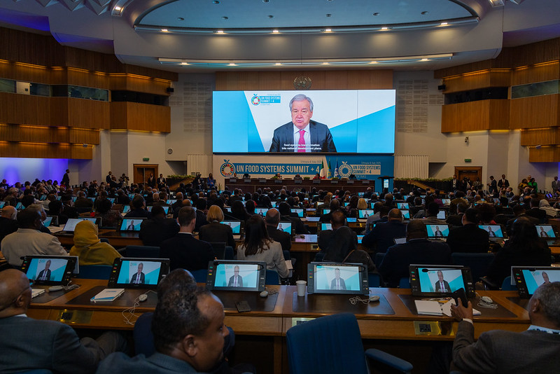"The future of food is the future of humanity. Let us work together to build food systems that nourish every person, restore our planet, and grow prosperity from the ground up." – UN Secretary-General <a href="/antonioguterres/">António Guterres</a> at #UNFSS2025.

📊 2/3 of countries integrated #FoodSystems
