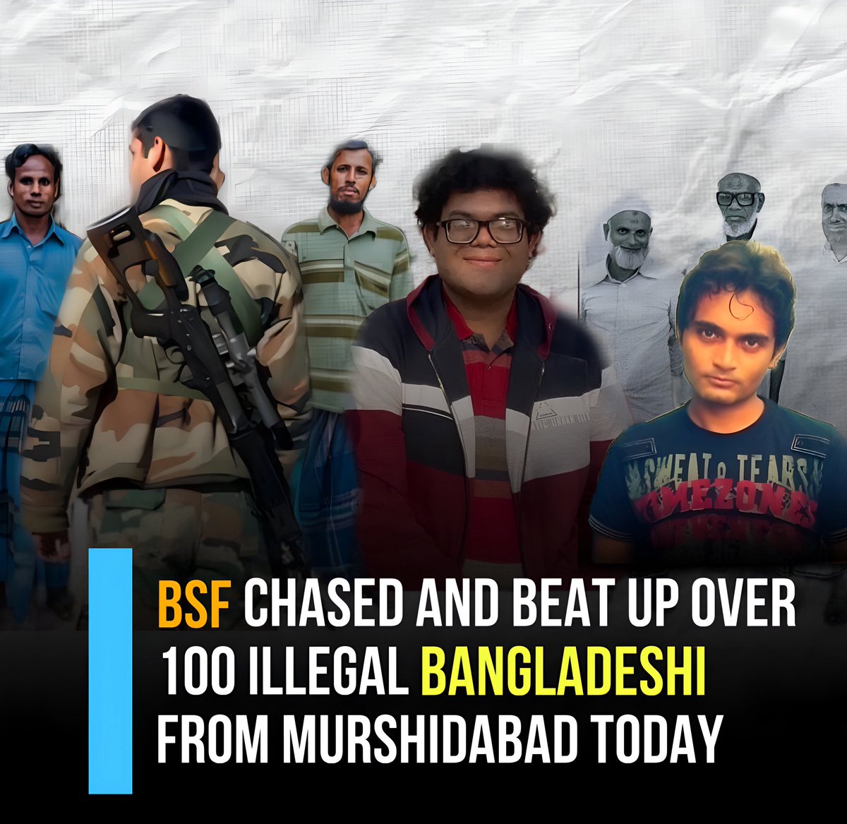 Absolutely based 🔥🔥

BSF chased down and thrashed over 100 Kanglus today!